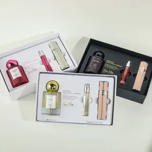 العلامة التجارية الأصلية عطر النساء 62 مللي فرمون العطور دي موهير هدية صندوق 3 قطعة مجموعة Hombre Parfums أوم الرجال كولونيا رائحة الأزهار