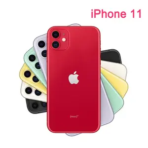 هاتف محمول Apple iPhone 11 4G أصلي بشاشة 6.1 بوصة وذاكرة وصول عشوائي 4 جيجابايت وذاكرة قراءة فقط 64/128 جيجابايت وذاكرة وصول عشوائي 12 ميجابكسل A13 هاتف محمول غير مقفول