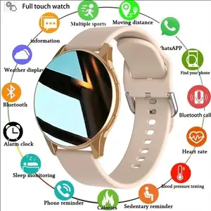 برو جديد إمرأة حساسية بلوتوث دعوة ساعة ذكية تتبع الصحة بلوتوث دعوة ساعة تنبيه Smartwatches الرجال Smartwatch الرياضة
