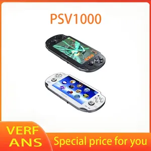 وحدة تحكم ألعاب محمولة PSVITA 1000 مقاس 5 بوصة مجددة PS Vita 1000 تركيب غير مقفول لـ PKGJ وDrenaline PSV Fat