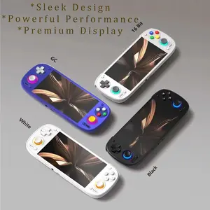 EAEY Retroid Pocket 5 Rp5 محمول باليد: 8 جيجابايت + 128 جيجابايت، 5.5 بوصة OLED، بلوتوث 5.0 | يدعم ألعاب PSP/PS2 ووحدة التحكم المحمولة للألعاب الرجعية