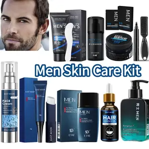 الرجال مجموعة العناية بالبشرة الرجال مرطب الوجه كريم كريم عين منظف للوجه BB كريم ترطيب بلسم الشفاه واقية من الشمس قناع عين مجموعة