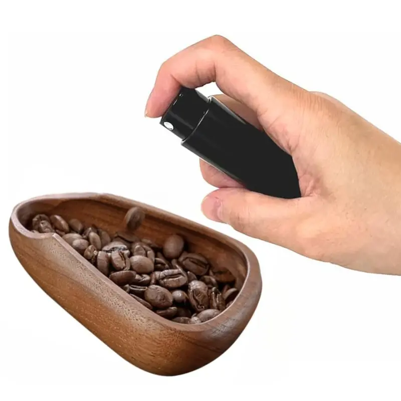 Multifunctional Wooden Coffee Bean Dosing Cup and Light Spray Bottle Barista Kit to Enhance Your Brewing Experience